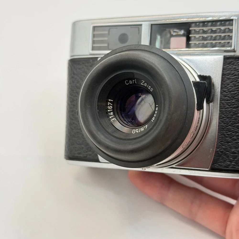 Zeiss Ikon Contessamat SBE 35mm Camera Carl Zeiss Tessar 2.8/50 Lens and Case
